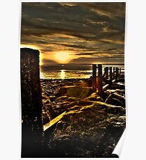 Golden Llanfairfechan Poster