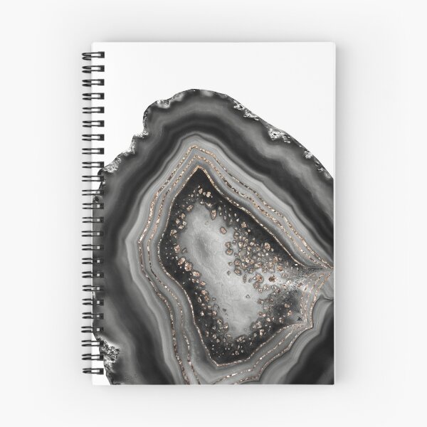 Item preview, Black Night Agate Glam with Gold Glam #1 (Photo of Glitter Only - Not Reflective) designed and sold by Anita's & Bella's Art.