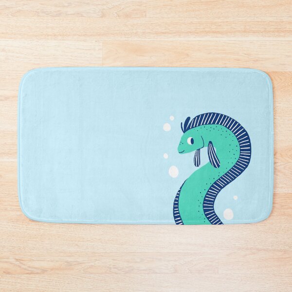 Item preview, Teal Eel Bubbles Sticker designed and sold by tarynjohnson.