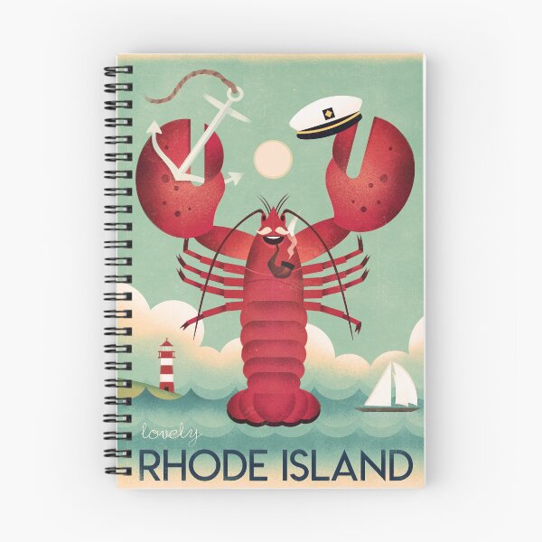 Item preview, Rhode Island Travel Poster designed and sold by martinwick.