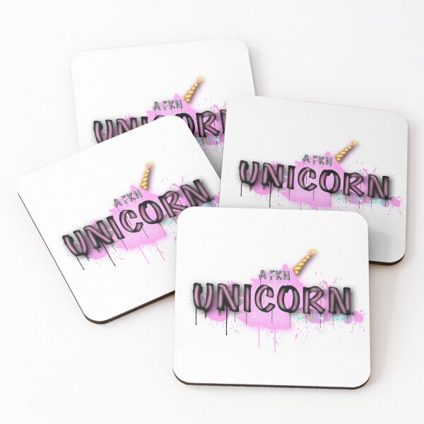 Item preview, A FKN Unicorn (Pink) designed and sold by DAMCDesigns.