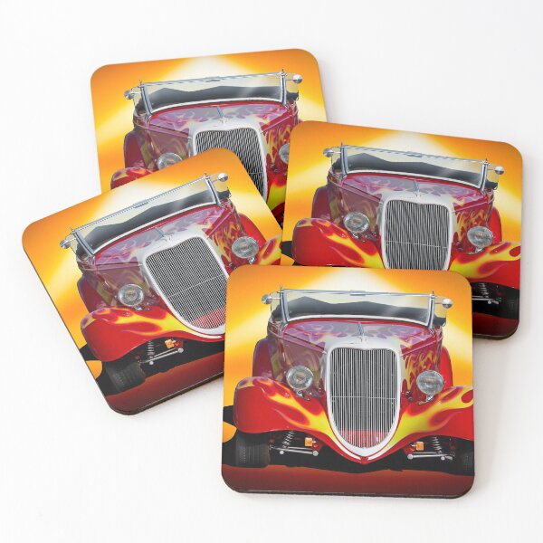 Item preview, 1934 Ford 'Frontal with Flames' Roadster designed and sold by DaveKoontz.