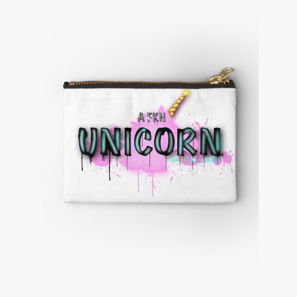 Item preview, A FKN Unicorn (Blue) designed and sold by DAMCDesigns.