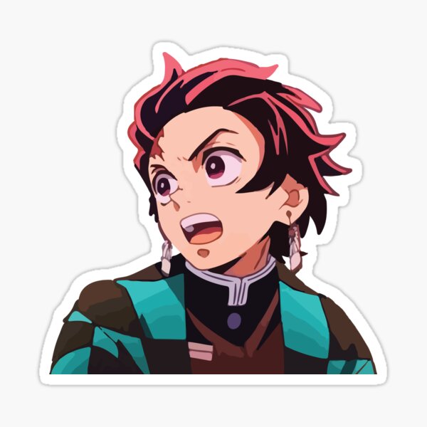 Tanjiro Demon Slayer Sticker
