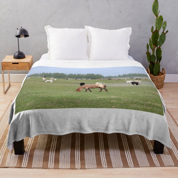 Item preview, horses and cows on the pasture farm animals designed and sold by goceris.