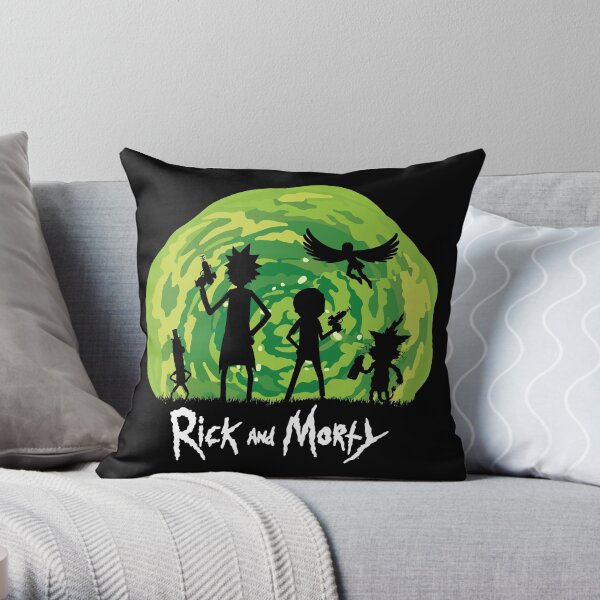 Schwifty Patrol Throw Pillow