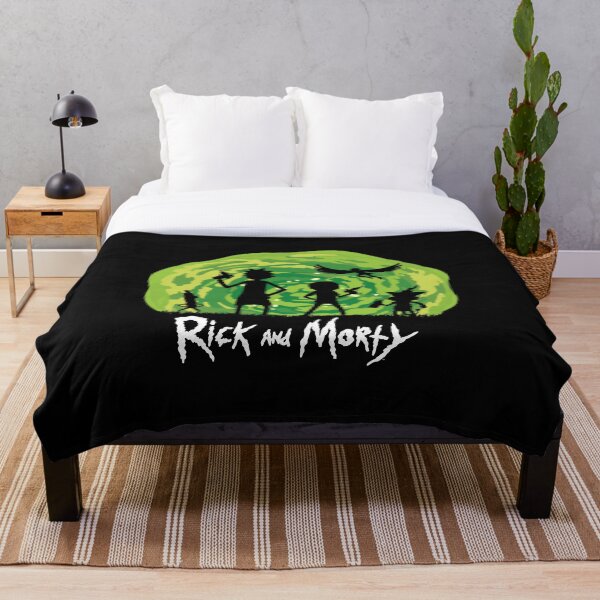 Schwifty Patrol Throw Blanket
