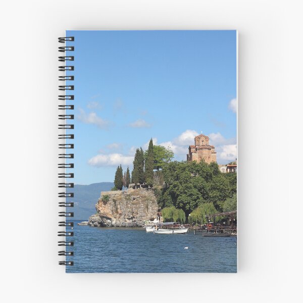 Item preview, Jovan Kaneo church Lake Ohrid landscape North Macedonia  designed and sold by goceris.