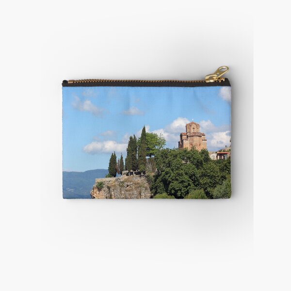 Item preview, Jovan Kaneo church Lake Ohrid landscape North Macedonia  designed and sold by goceris.