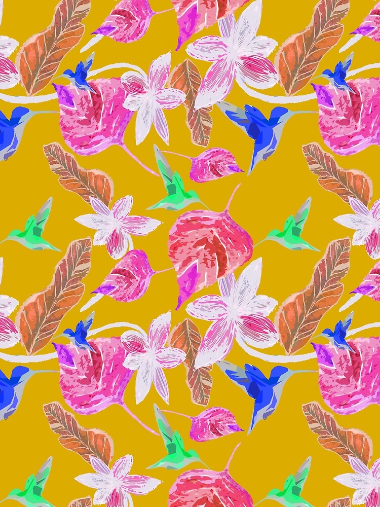 Kolibri und botanic von RanitasArt