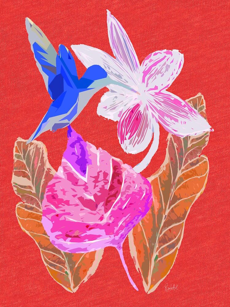 Kolibri und botanic von RanitasArt