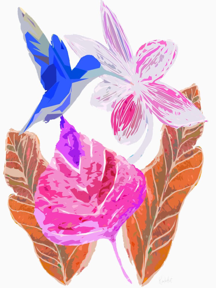 Kolibri und botanic von RanitasArt