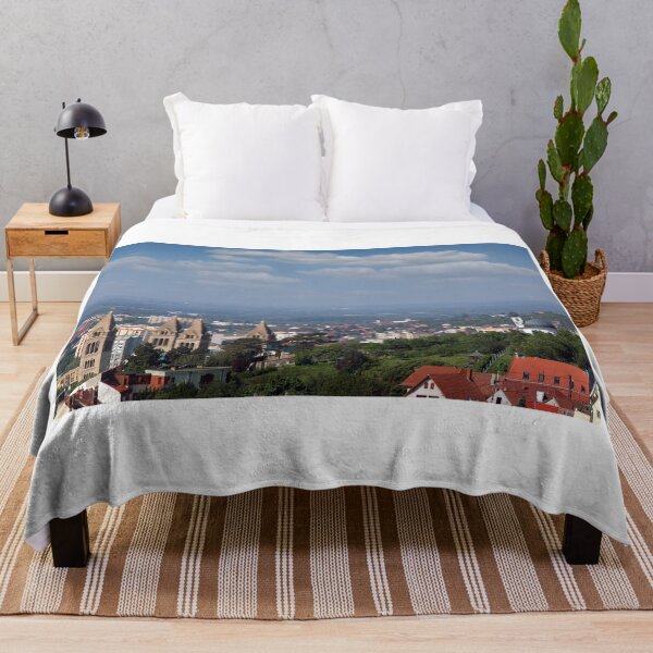 Item preview, The Cathedral of Pecs towers cityscape Pecs Hungary designed and sold by goceris.