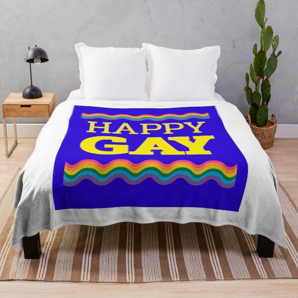 Artikelvorschau, Happy gay entworfen und verkauft von RPHDesigns.