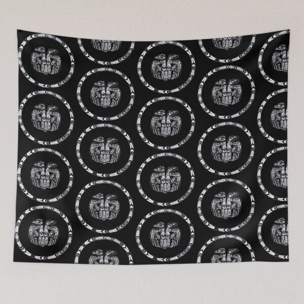 Item preview, Raven and Rook Haida Black on White designed and sold by saggiemick.