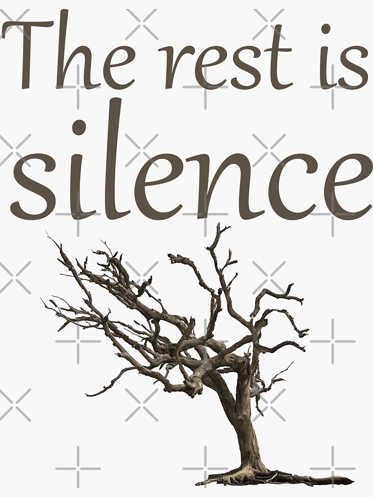 "Hamlet Last Words" Sticker for Sale by GePadeSign Redbubble