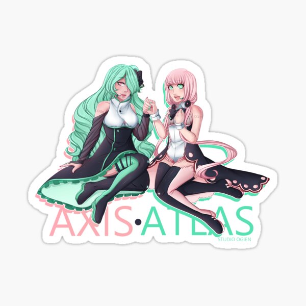 OGIENOID - Axis and Atlas Sticker