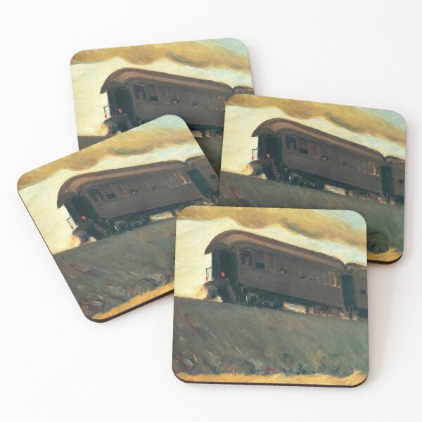 Item preview, Railroad Train-Edward Hopper designed and sold by LexBauer.