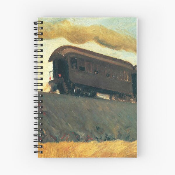 Item preview, Railroad Train-Edward Hopper designed and sold by LexBauer.