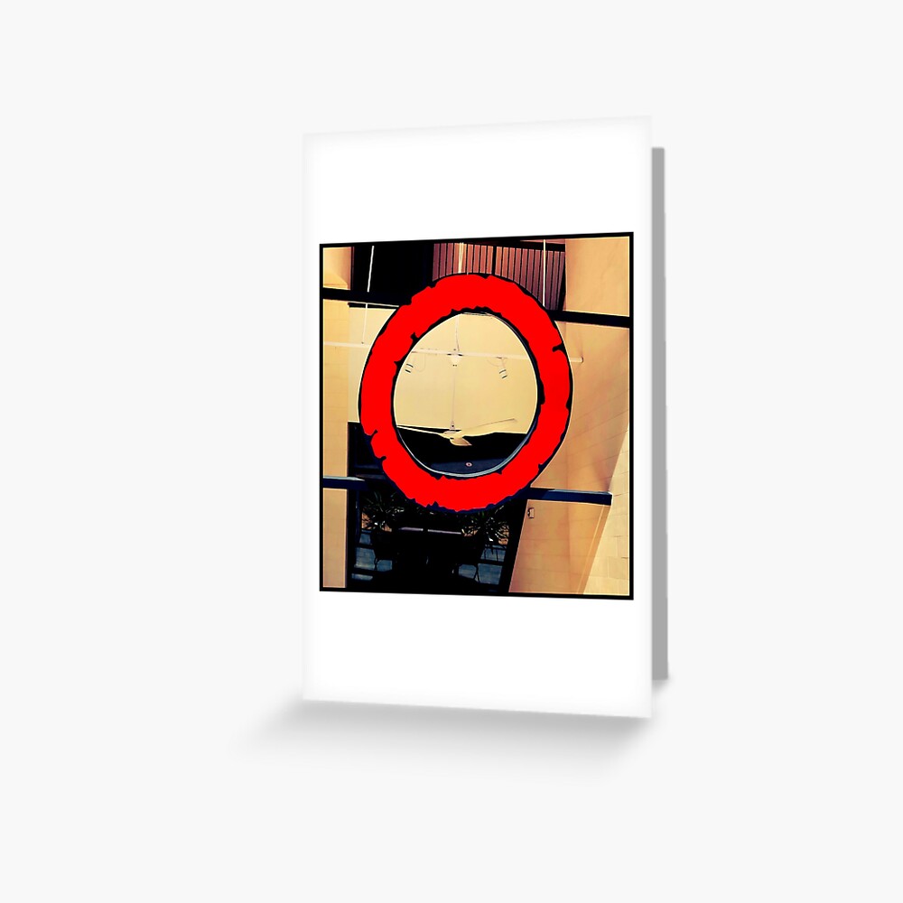 The letter O Greeting Card