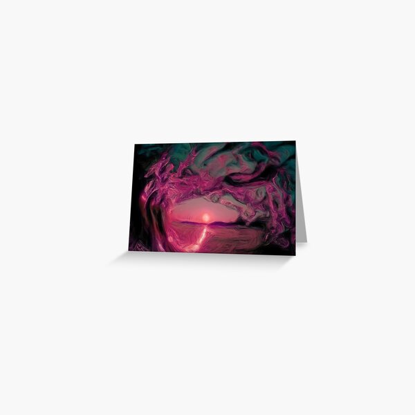 sun on water Greeting Card