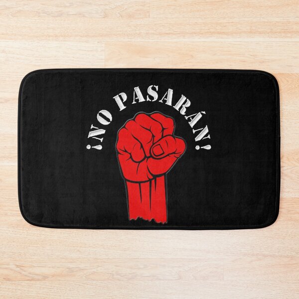 Item preview, NO PASARAN, NEVER BACK DOWN designed and sold by Paparaw.