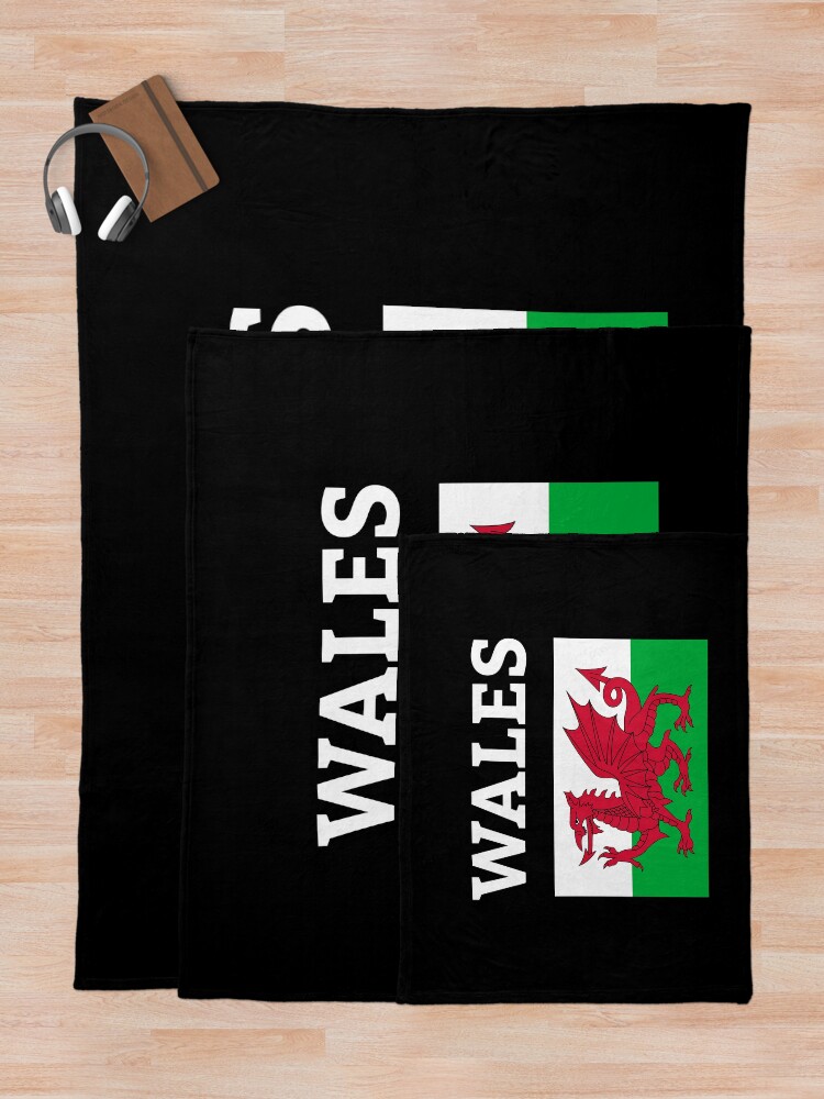 "Wales Welsh Flag" Throw Blanket for Sale by vladocar Redbubble