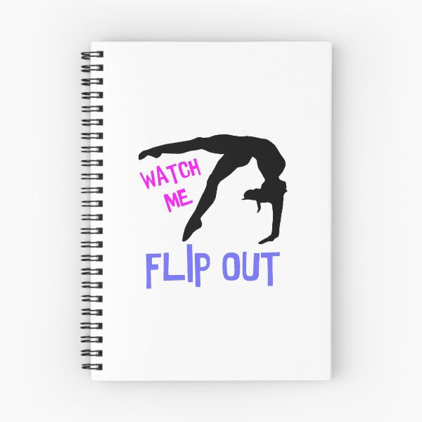Item preview, Gymnast, Gymnastics "Watch me flip out" designed and sold by claudiasartwork.