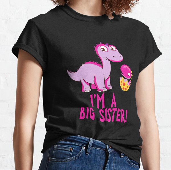 big sister dinosaur shirt