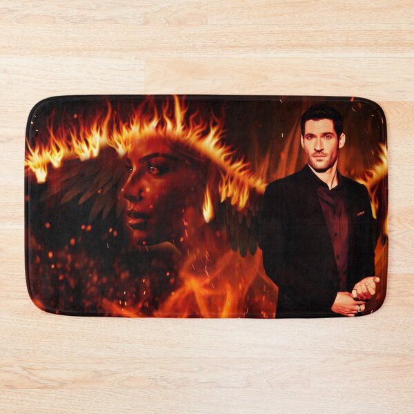 Artikelvorschau, Lucifer und Chloe Fire Wings entworfen und verkauft von Kristin Harris Productions: Fanart Designs.