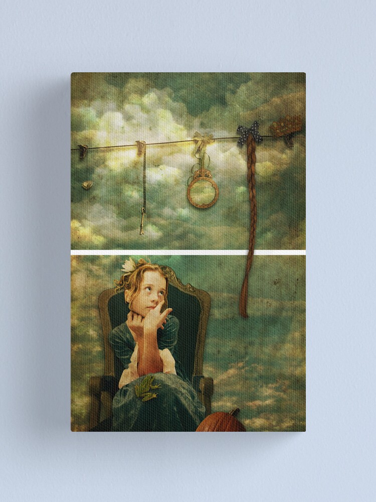 Alternate view of Rapunzel Dreams Canvas Print
