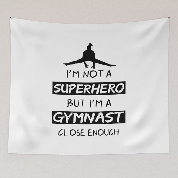 Item preview, Gymnastics Superhero, Gymnastics designed and sold by claudiasartwork.