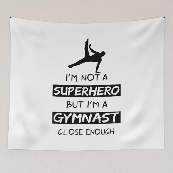 Item preview, Gymnastics Superhero, Gymnastics designed and sold by claudiasartwork.