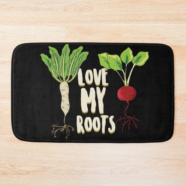 Item preview, love my roots vegan vegetarian plant pictures designed and sold by Andreas-Jaeger.