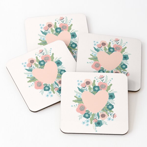 Item preview, Plant Lady Floral Heart Pastel Botanical Love designed and sold by ClassicalHollow.