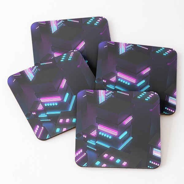 Item preview, Synthwave city designed and sold by occultfx.