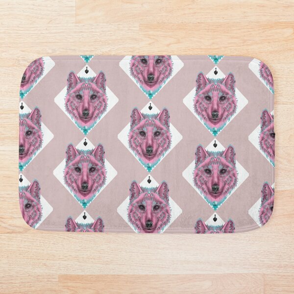 Item preview, Wolf in a diamond Pink&Toxic designed and sold by pinkandtoxic.