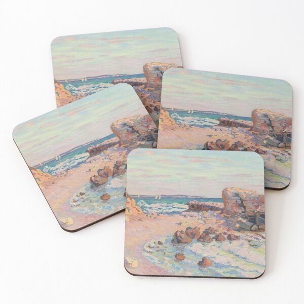 Item preview, LA PIERRIERE À SAINT-PALAIS, MARÉE MONTANTE by Jean-Baptiste-Armand Guillaumin designed and sold by chillchar1234.