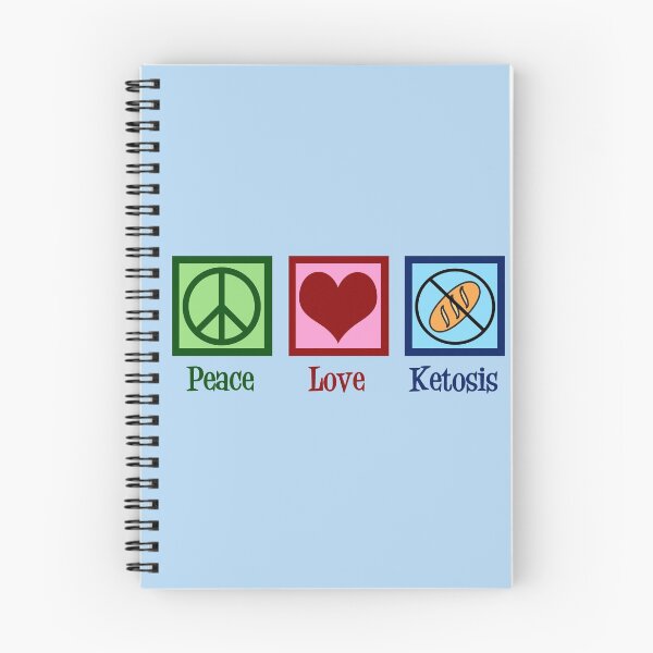 Artikelvorschau, Friedensliebes-Ketose entworfen und verkauft von Epic Love Designs.