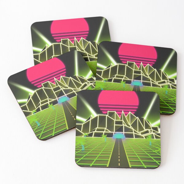 Item preview, Synthwave road designed and sold by occultfx.