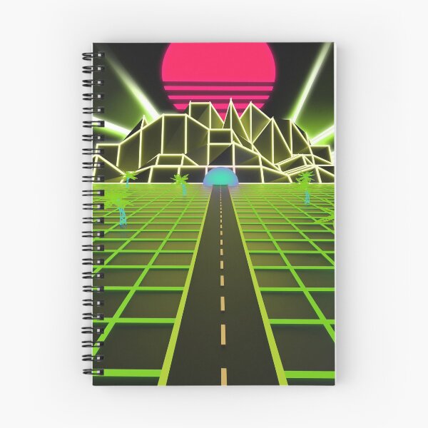 Item preview, Synthwave road designed and sold by occultfx.