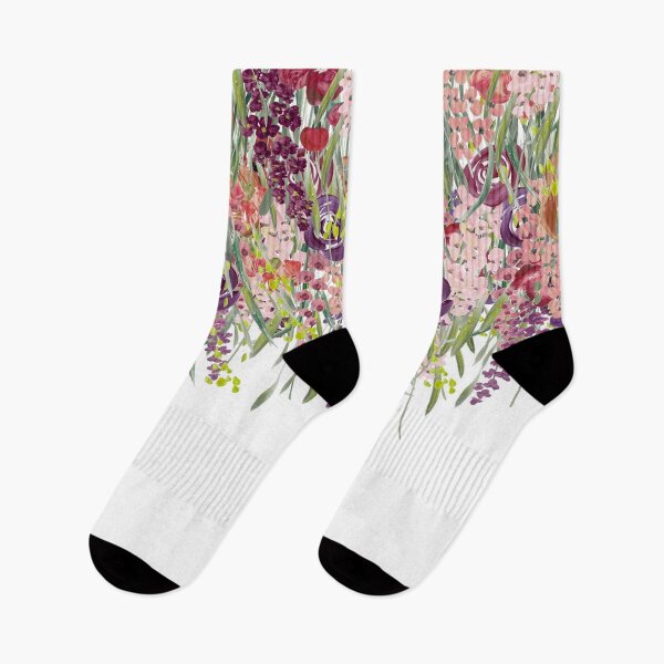 Item preview, Watercolor Floral Fall Hanging Garden designed and sold by meggydesigns.