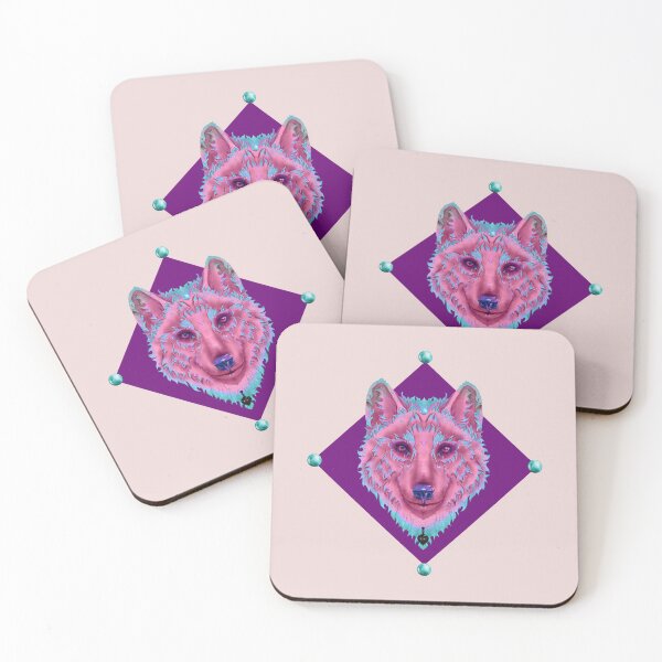 Item preview, Acid Wolf Pink&Toxic designed and sold by pinkandtoxic.