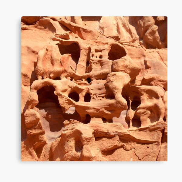 wheathered stone Canvas Print