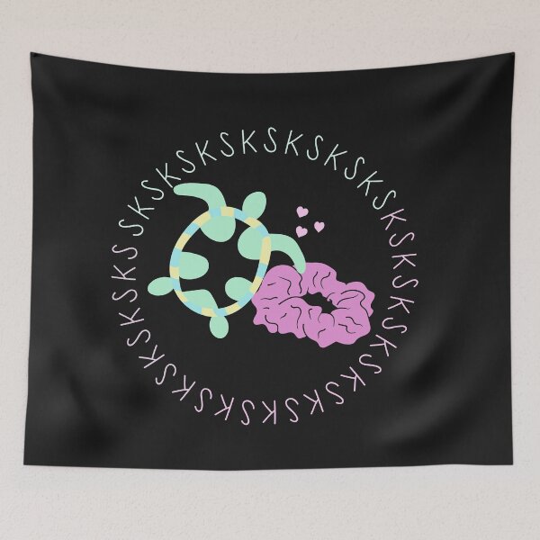 Item preview, SkSkSk Save the Turtles Pastel Rainbow Aesthetic vsco basic girl  designed and sold by mkopka.