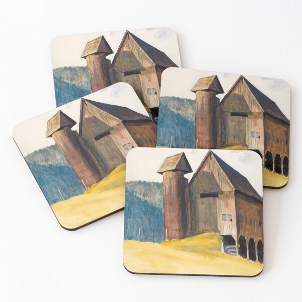 Item preview, Barn and Silo, Vermont-Edward Hopper designed and sold by LexBauer.
