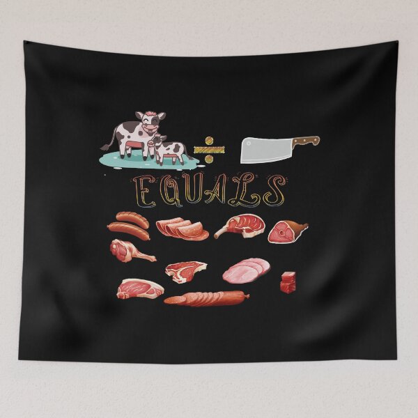 Item preview, Cute Cows Turn Into Meat designed and sold by Nerd Digs.