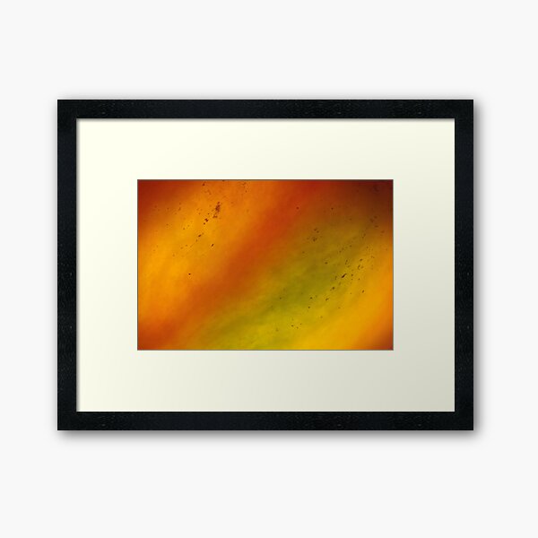 hot storm Framed Art Print