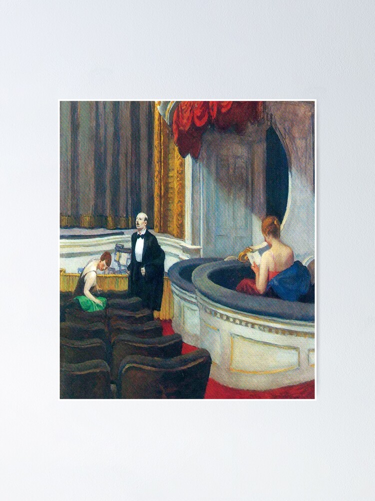 Two on the Aisle-Edward Hopper