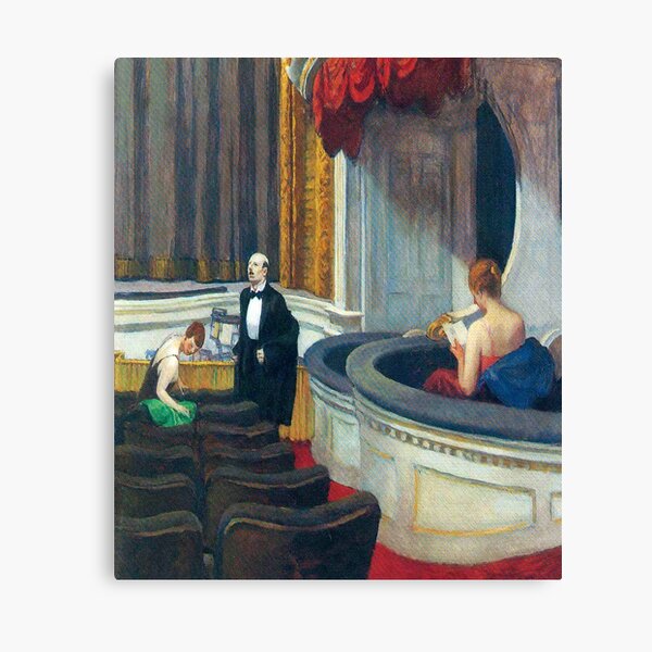Item preview, Two on the Aisle-Edward Hopper designed and sold by LexBauer.